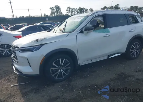 2025 Infiniti Qx60 Sensory Awd from USA, damaged, VIN 5N1AL1GS2SC333788